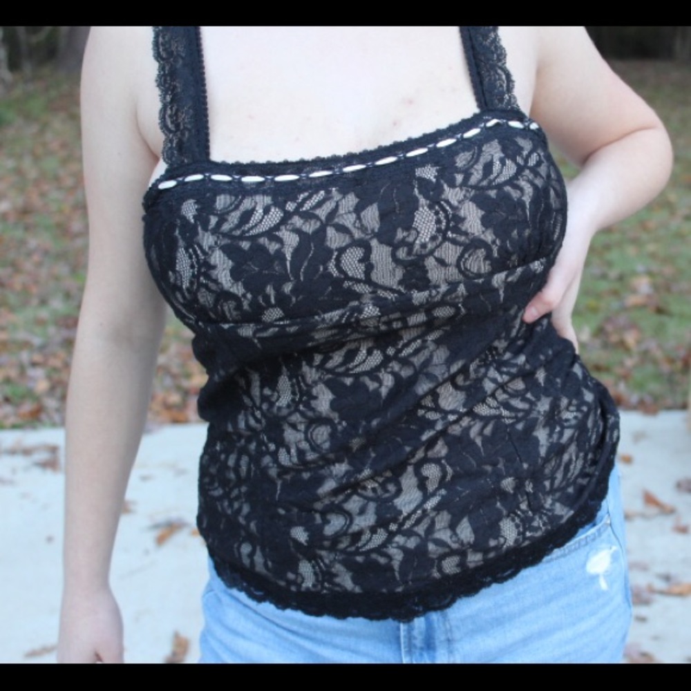 Vintage Sexy Lace Tank